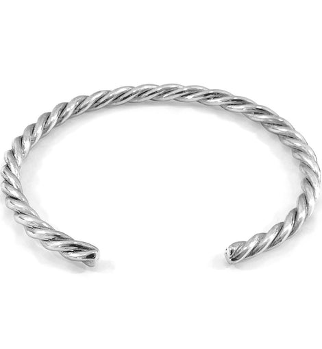 Gammell Full Rope Wayfarer Silver Bangle