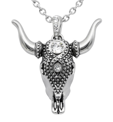 Taurus Bull Skull Necklace