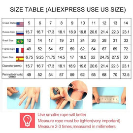 Carofeez 2023 Fashion Colorful Rhinestones Crystal Wedding Rings for