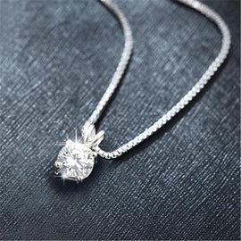 Pendant Chain Gift Girl | Women Necklace Crystals | Women Zircon