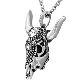 Taurus Bull Skull Necklace