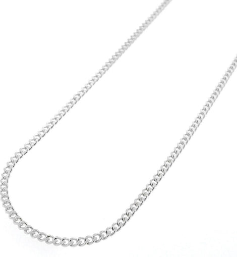 925 Sterling Silver 2MM Cuban Chain