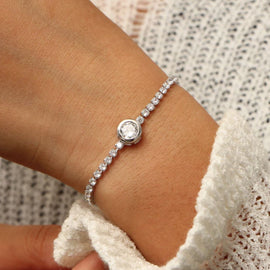 Crystal Tennis Bracelet