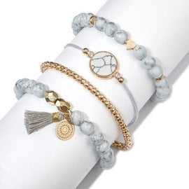 Four Piece Bracelet Set