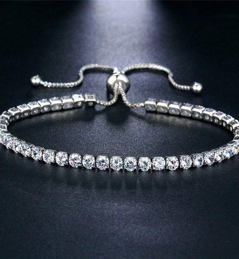 Simple Tennis Bracelet